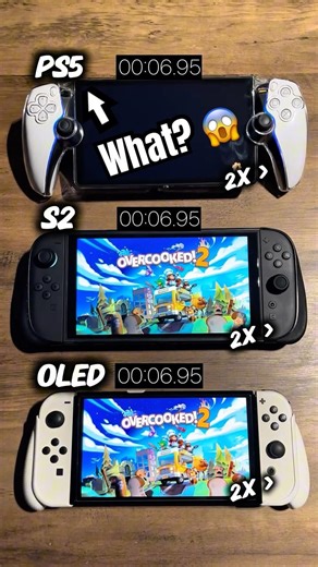 OVERCOOKED 2 - PS5 vs Switch 2 vs OLED 😱