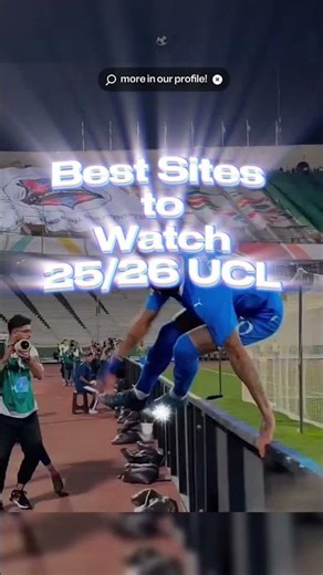 Best Football Streaming Websites to watch the Champions League 25/26⚽️ Updated #ucl #championsleague