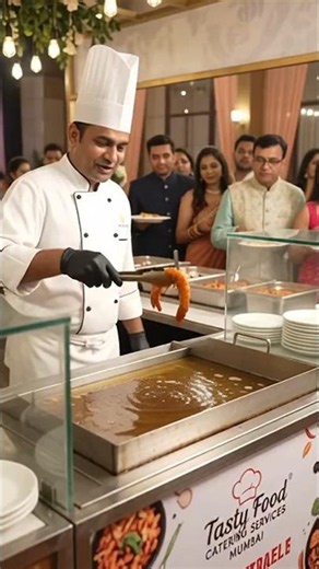 🔥 Live Tiger Prawns & Fish Fry Counter at Wedding | #DreamTrackAI