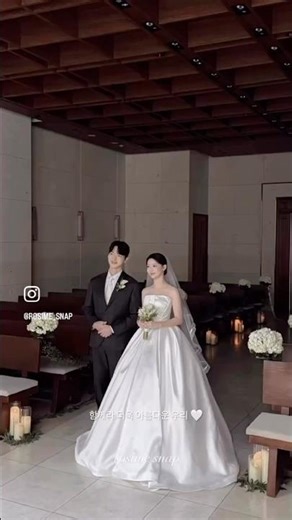 #아이폰스냅 하는 이유 🤍 #wedding #결혼식 #bride #결혼식영상촬영 #결혼식준비 #weddingdress #더베일리하우스 #채플웨딩 #결혼준비 #예비신부 #결혼꿀팁