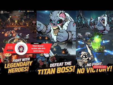✅Titan Slayer : Action Idle RPG [MOD Menu APK][God Mode][Currencies Never Decrease]