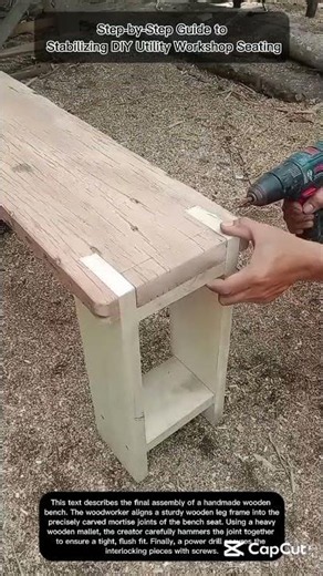 Efficient Techniques for Assembling Durable Handmade Wooden Benches