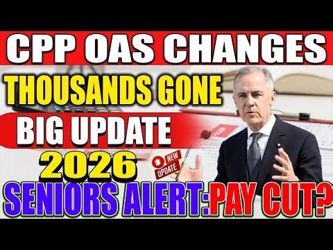 🚨💰 CPP & OAS ALERT LIVE: New Rule Changes Start This Week That Every Canadian Must Know