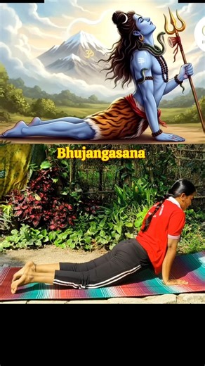 🔱Yoga Inspired by Lord🙇🏻‍♀️ Shiva#shorts#yoga#inspiration#viral#trending#motivation#god#explore#save