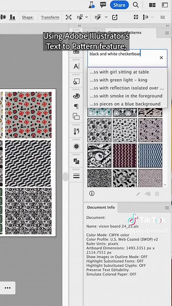 Create Your Own Fabric with Adobe Illustrator