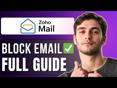 How to Block Email in Zoho Mail | Step-by-Step Tutorial