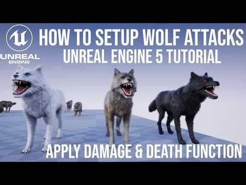 How to create animal attack system in Unreal Engine 5