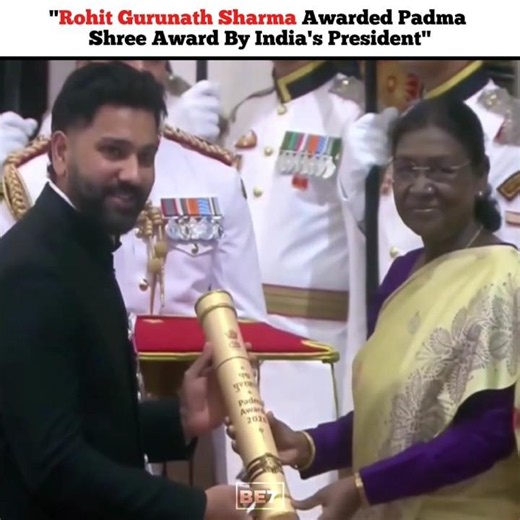 Hitman x Padma Shri 🫂👀 #rohitsharma #padmashri #shorts
