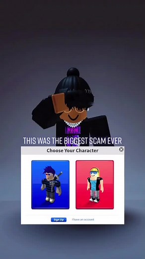 This was the test scam 😡😡 #roblox