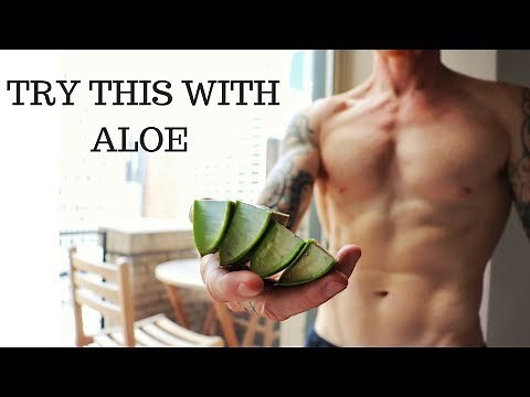 the BEST way to use ALOE VERA (naturally heal eczema / dermatitis)