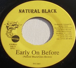 Natural Black / Sydney Mills All Stars - Early On Before
