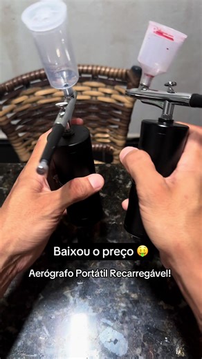 Aerógrafo Portátil Recarregável: Promoção Imperdível!