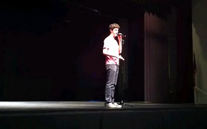 pale kid raps fast (live at louisburg)