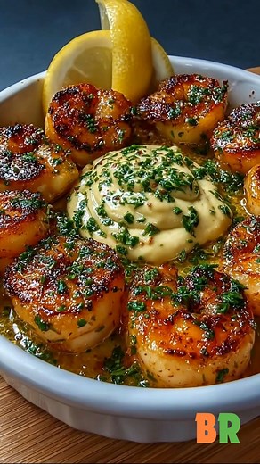 Garlic Butter Shrimp Bites with Lemon Aioli Crispy little shrimp bites with big personality. These golden, buttery beauties disappear fast, especially with that tangy lemon aioli on the side. Get ready to wow your crowd! Ingredients: Shrimp Bites 1 lb Large shrimp Peeled and deveined. 1/2 cup All-purpose flour Helps coating stick to shrimp. 1/2 cup Panko breadcrumbs Adds an extra crunchy texture. 1/2 teaspoon Garlic powder Enhances flavor. 1/2 teaspoon Paprika Adds mild spice and color. Salt and