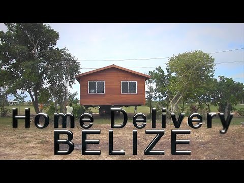 Custom Prefabricated Home Delivery in Belize by Linda Vista Builders