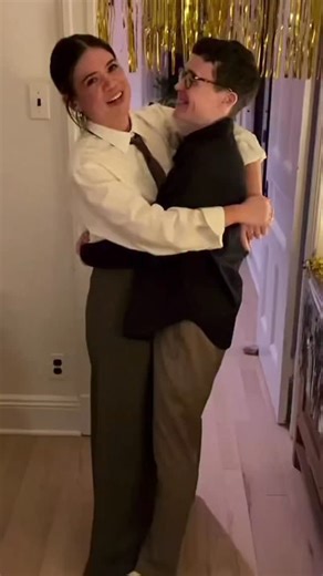 Elliot Page and his girlfriend Julia Shiplett are the cutest 😍 Julia, an actress and comedian, shared a home video of the pair dancing as part of a birthday carousel for the Canadian actor, writing, “How lucky I am to have such a sweet, patient supportive boo thang who always wants to order fries” 😆 #couplegoals 📽️: juliashiplett | HELLO! Canada