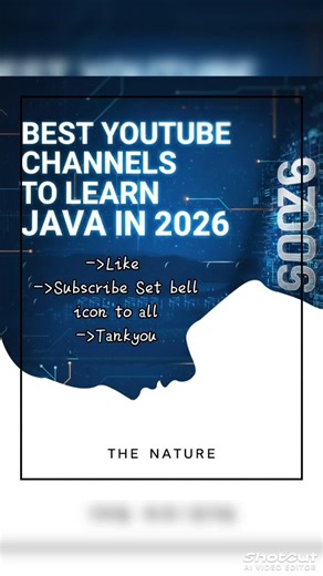 Best youtube channel to learn Java in 2026✅👍🏻💻💻 Subscribe #java #trending #viral #coding #learnjava