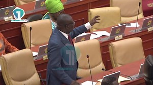 Bolgatanga Central MP, Isaac Adongo, playfully teases former Information Minister, Kojo Oppong Nkrumah, during a debate on the State of the Nation Address, criticizing the Akufo-Addo government’s heavy reliance on bond borrowing. #CitiNewsroom #CitiVerify | Citi 97.3 FM