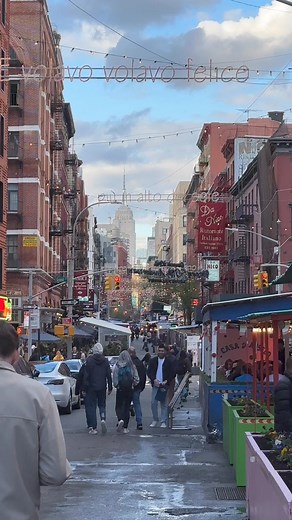 Little Italy 🇮🇹 NYC - Empire State Building | New York City Photos