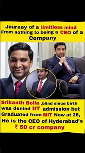 Rejected by IIT due to blindness /#shortsfeed