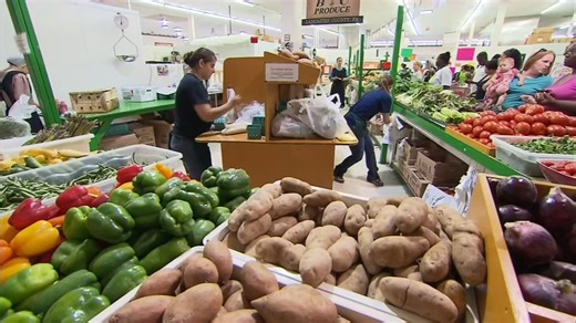 Grocery prices are finally falling