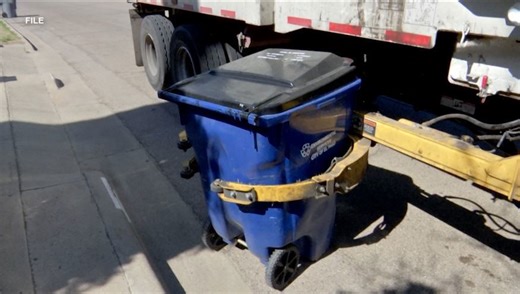 Curbside recycling suspended for 2 days because of windy conditions