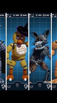 FNAF Halloween Animatronics Workshop Animations