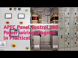 APFC Panel Control and Power wiring in ☝️practical