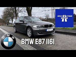 BMW E87 116i Top Speed Test Drive on Autobahn | Absolut Autobahn