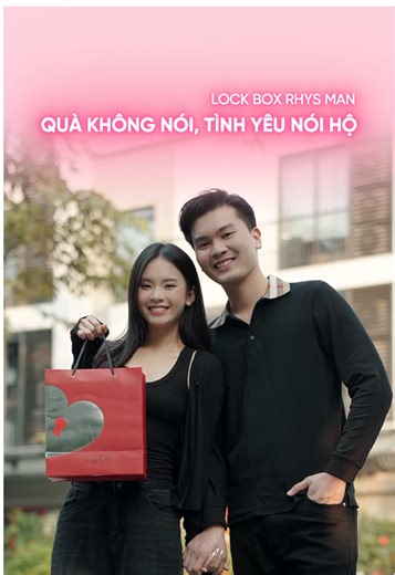 Quà không nói - Tình yêu nói hộ❤️ #RhysMan#LockBox#Valentine#Quatangbantrai#Boquatang