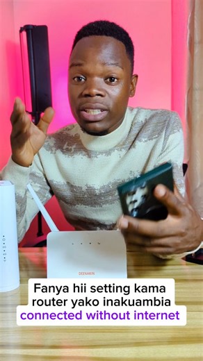 unlimited internet WiFi CCTV security camera Android tv box on Instagram: "Kwanini WiFi yako inakuambia connected without internet hata kama kuna bando la kutosha?? Please share and save this video for future use Follow us @santos_technologies for more tech tips"