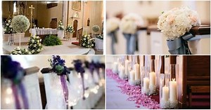 Gorgeous church decorations for your wedding