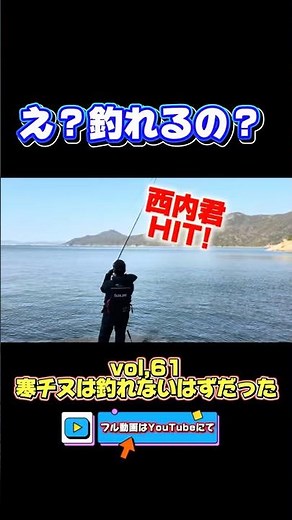 「え、釣れるの？」寒チヌ――釣れないはずの状況で、 いきなりヒット。 #松田ウキ #松田稔 #釣り #釣り教えます