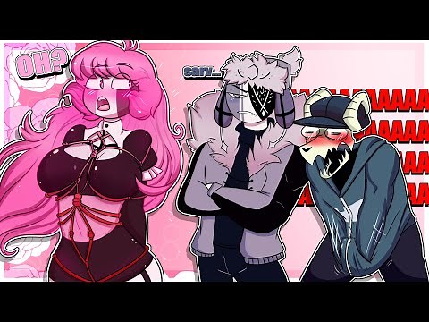 Tabi Sarvente & Ruv's Spicy Encounter! (Friday Night Funkin' Comic Dub)