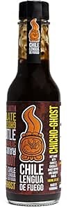Chile Lengua de Fuego Chicho-Ghost Hot Sauce - 1 Bottle - Artisan Honduran Hot Sauce with Ghost Pepper, Chipotle, and Scotch Bonnet - Small Batch, Bold Heat - No Preservatives