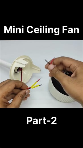 How To Make Mini Ceiling Fan Part-2 #shorts
