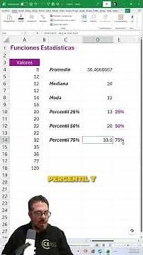 How to create statistical functions in Excel