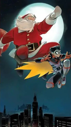 Batman and Santa Claus team up to save Christmas? #dcuniverse #shorts