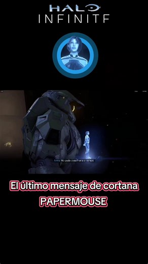 El último mensaje de cortana HALO INFINITE