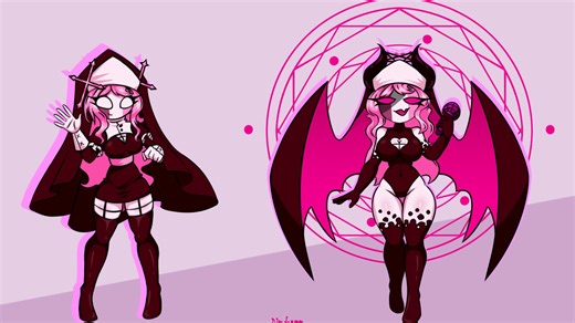 我 画了 FNF的Sarvente（FNF画）