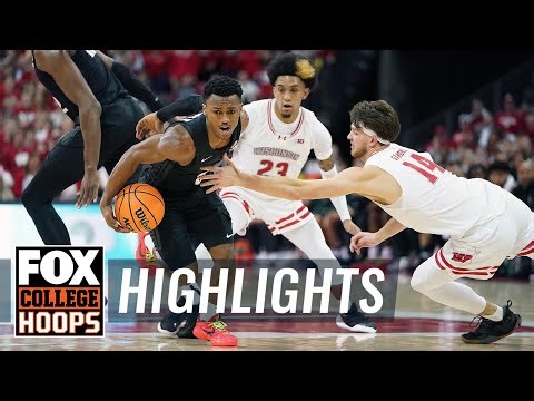 Michigan State Spartans vs. No. 13 Wisconsin Badgers Highlights | CBB on FOX