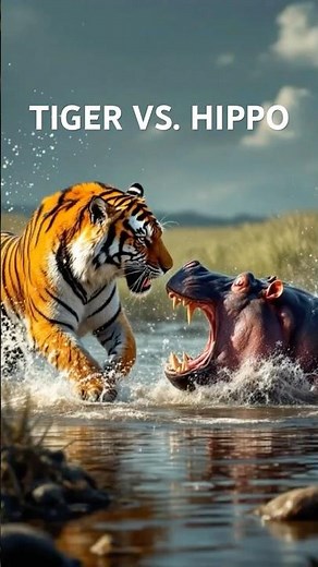 Tiger Vs. Hippo - Can You Guess Which is More Deadly?