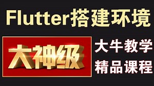 Flutter安装教程- Flutter环境搭建 - 配置Flutter Sdk与国内镜像