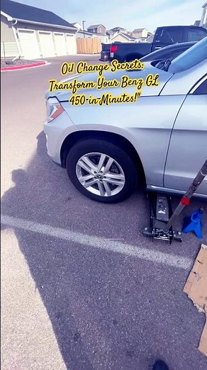 "Don't Get Ripped Off! DIY Oil Change for Your GL 450!" #automobile #diy #shorts
