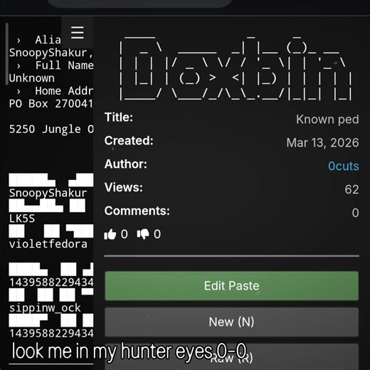 #doxbin #edit #fypppppppppppppp #fyp #viral TikTok