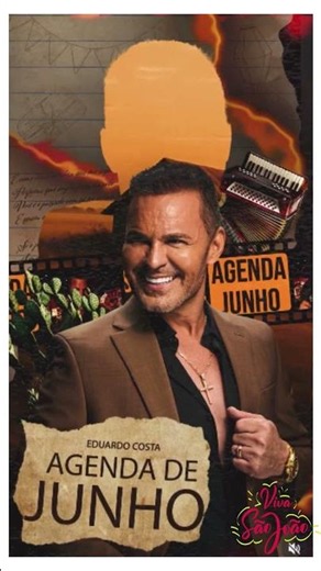 SINGER EDUARDO COSTA - TODAY'S CONCERT - SUNDAY - 06/28/2026 - JUNE 2026 CONCERT SCHEDULE