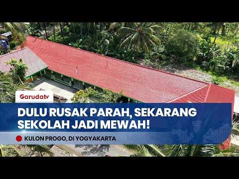 Wajah Baru MI Ma'arif Kulon Progo! Janji Renovasi Sekolah Presiden Prabowo Mulai Terbukti Nyata