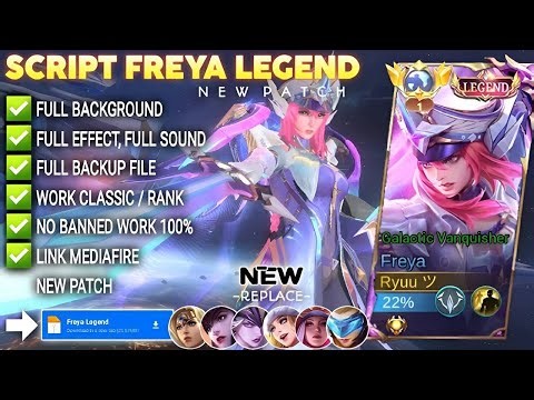 Script Skin Freya Legend – Galactic Vanquisher No Password | Full Effect & Voice | New Update