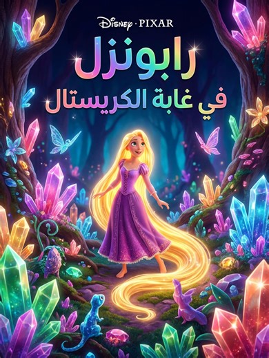 رابونزل في غابة الكريستال: حكاية جديدة للأطفال