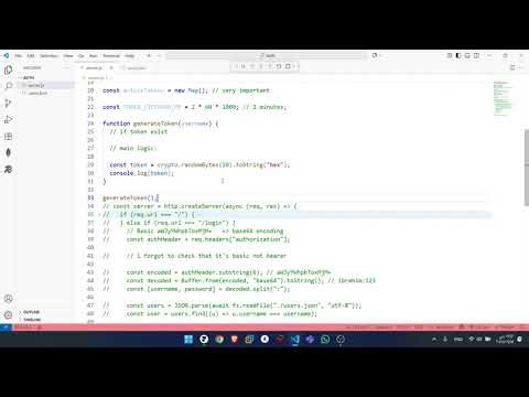 اكشف عن نفسك🧐 Basic vs. Bearer Token Authentication in Node.js part 2